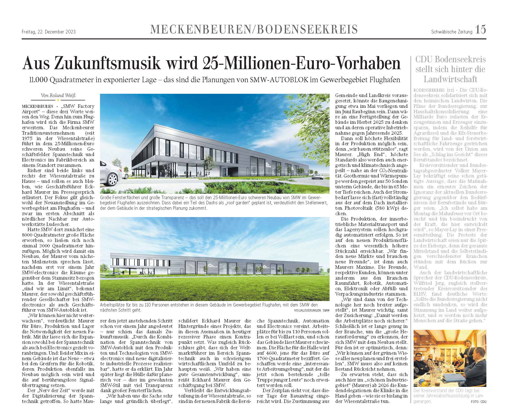 Aktuelles SMW AUTOBLOK Aktuelles SMW AUTOBLOK